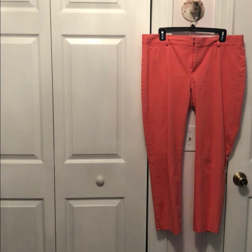 Salmon colored pants